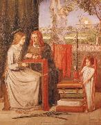 Dante Gabriel Rossetti, The Girlhood of Mary Virgin